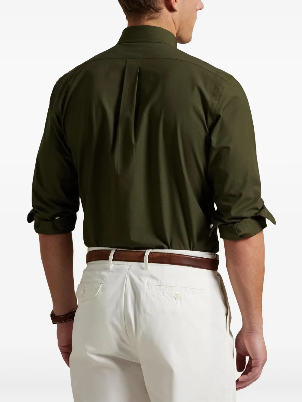 Polo Ralph Lauren Overhemd met logo Groen