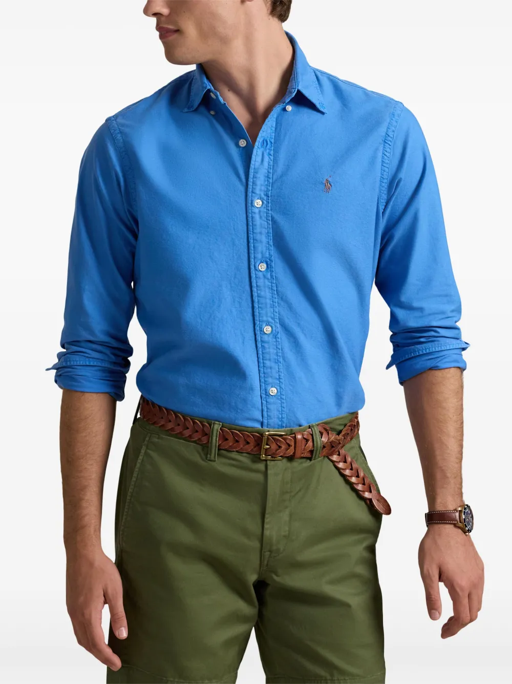 Polo Ralph Lauren Katoenen overhemd Blauw
