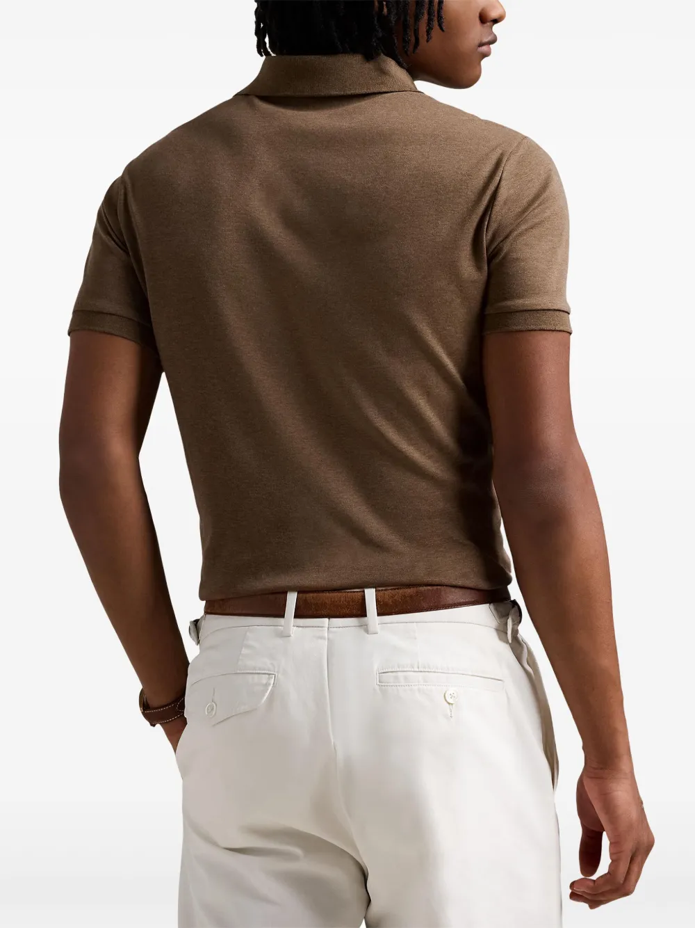 Polo Ralph Lauren Katoenen poloshirt Bruin