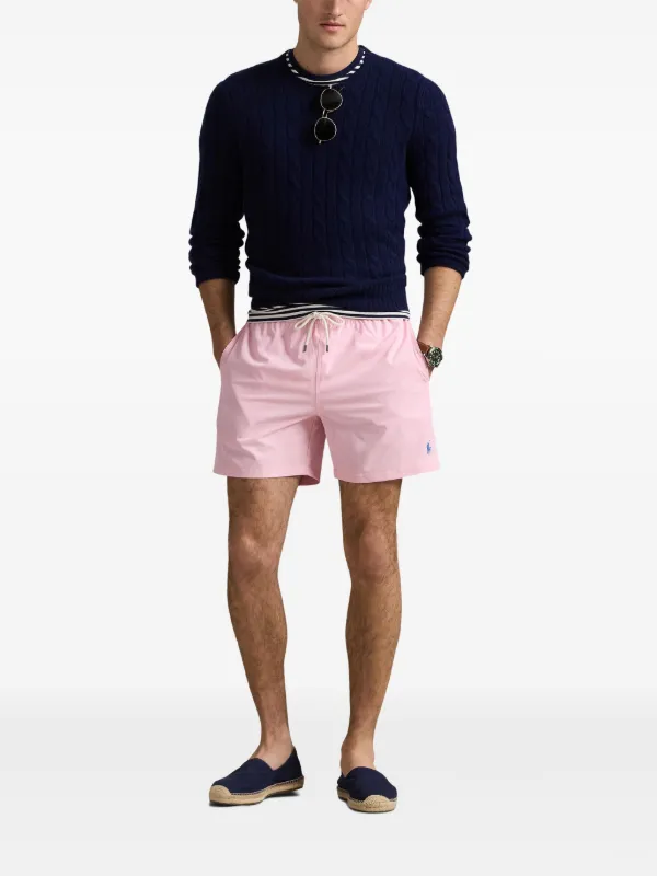 Polo Ralph Lauren Traveller Swim Shorts | Pink | FARFETCH
