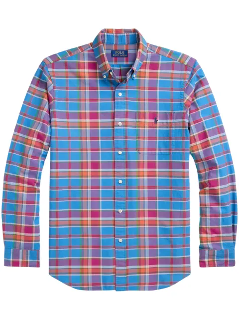 Polo Ralph Lauren plaid poplin shirt