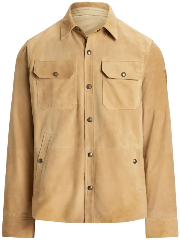 Polo Ralph Lauren スエード ジャケット | ニュートラル | FARFETCH JP