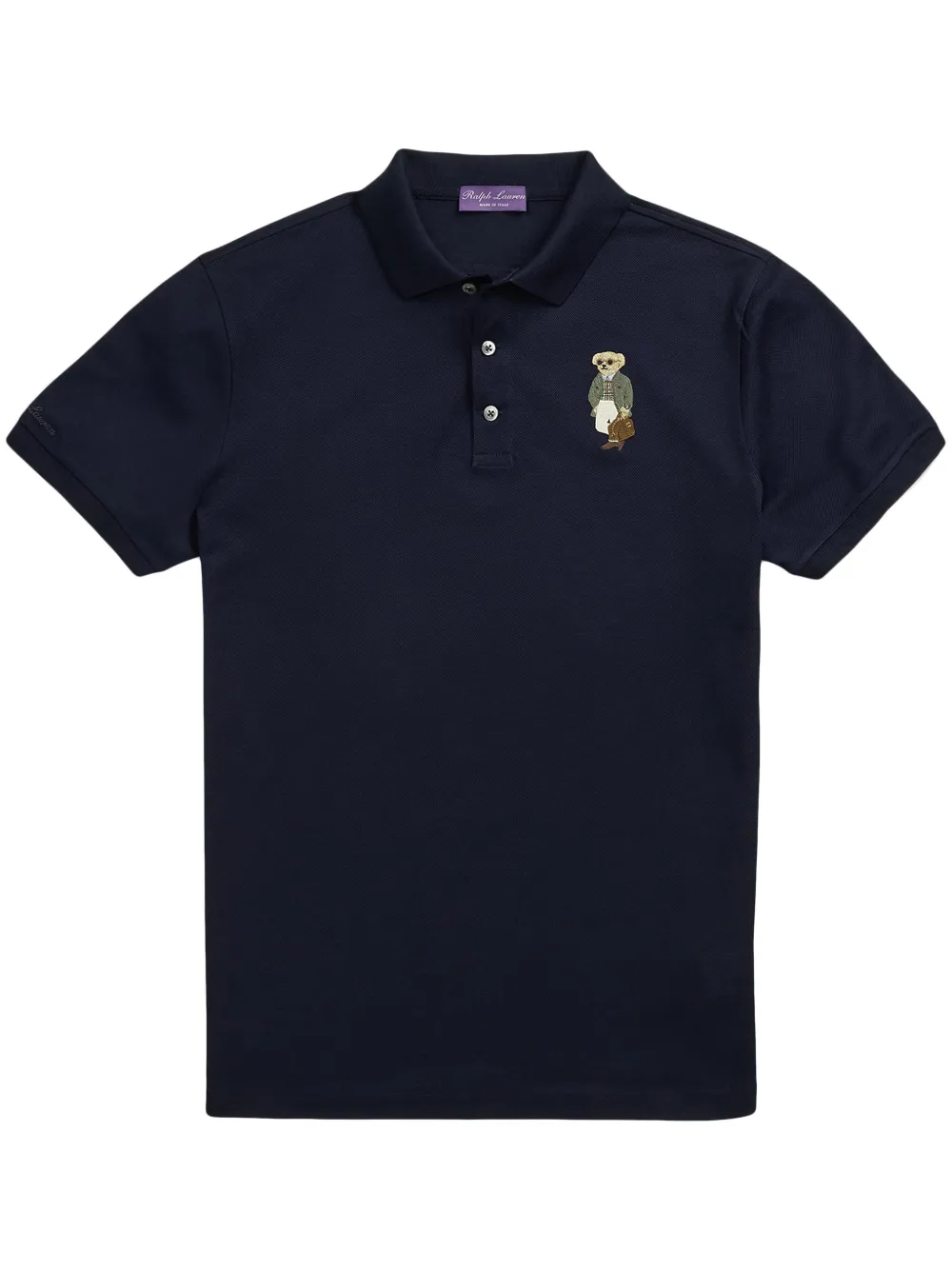 Polo Bear-embroidery polo shirt