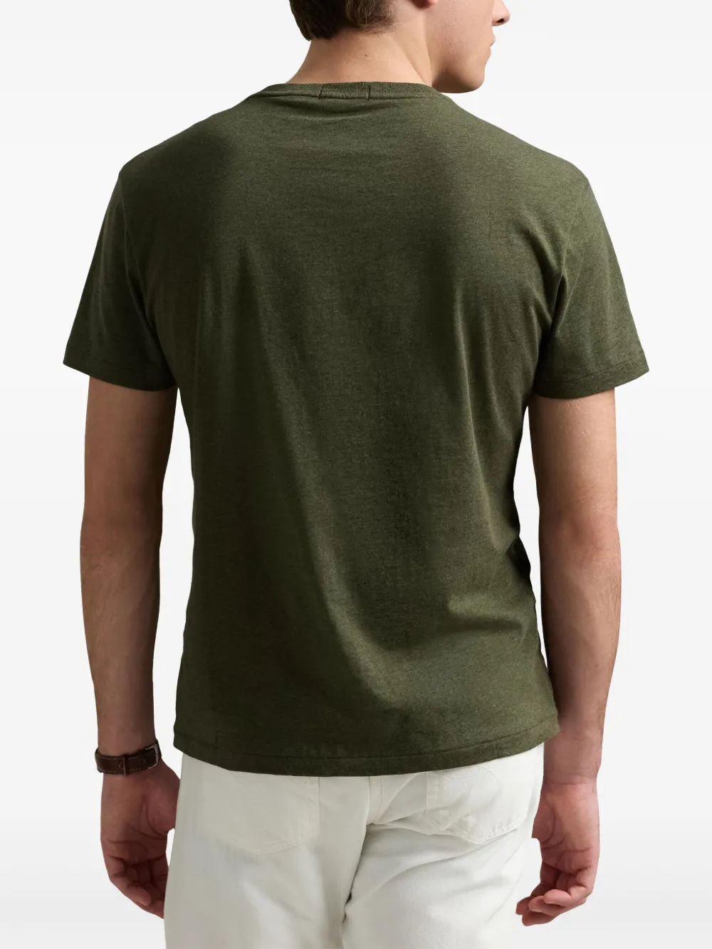 Polo Ralph Lauren T-shirt met geborduurd logo Groen