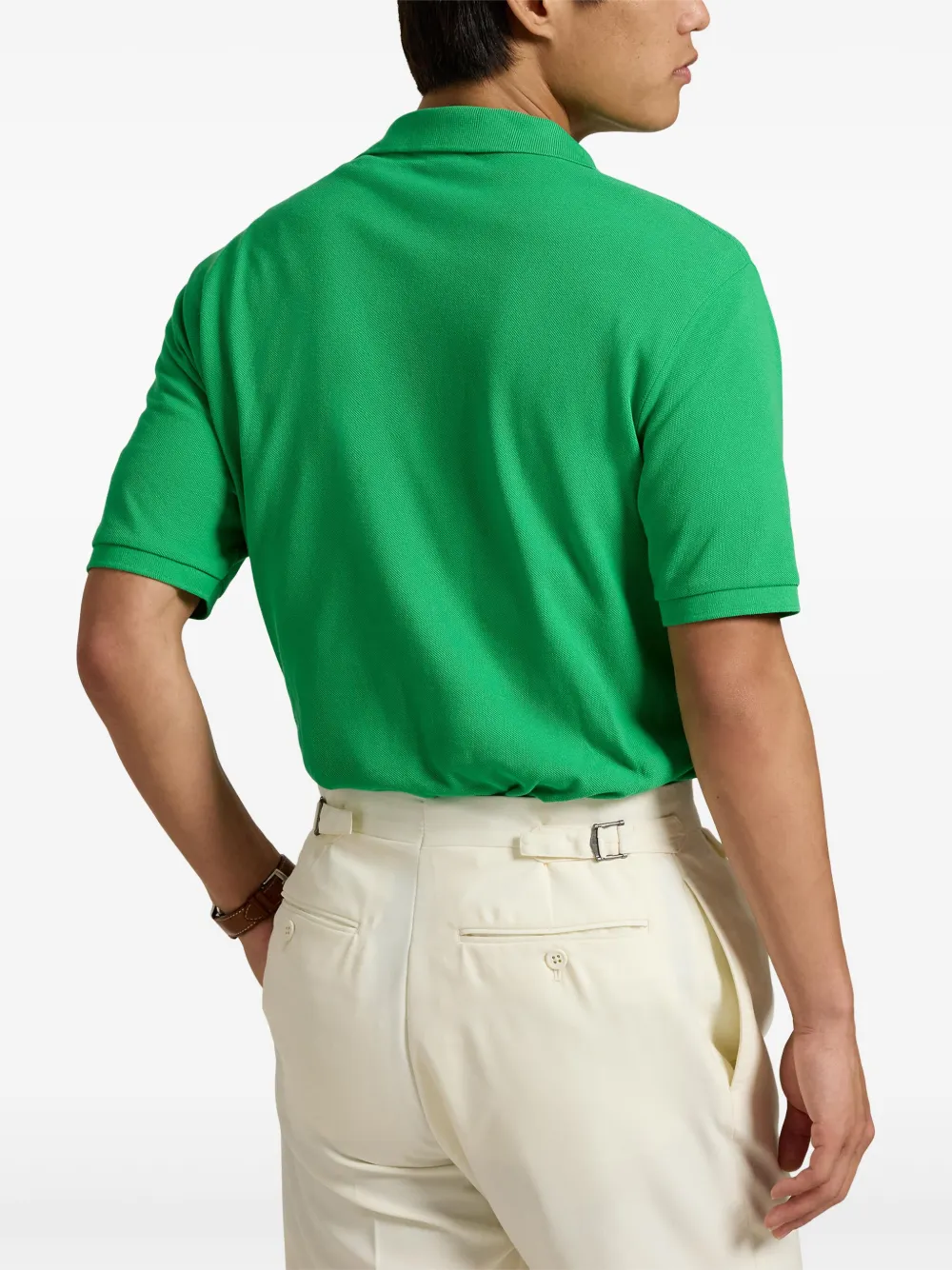 Polo Ralph Lauren Poloshirt met Polo Bear-applicatie Groen