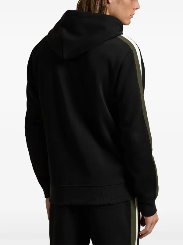 Polo Ralph Lauren embroidered-logo Hoodie | Black | FARFETCH