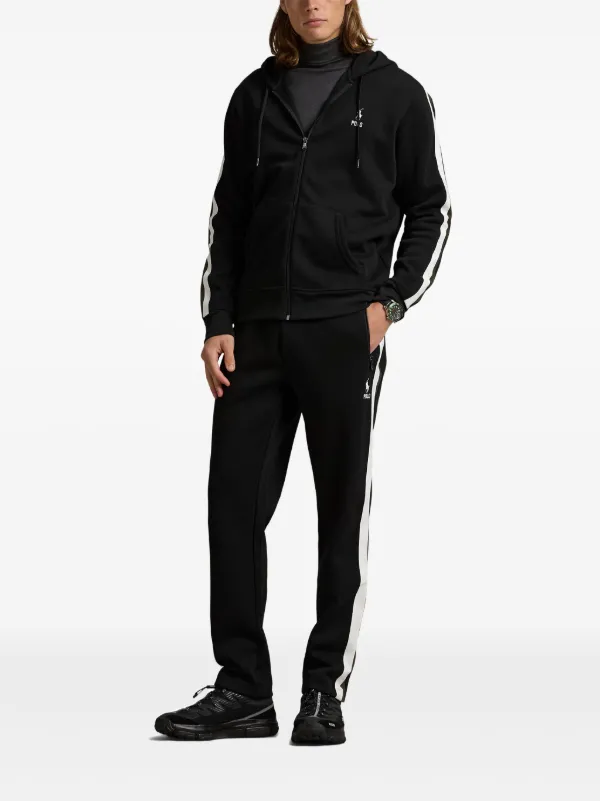 Polo Ralph Lauren embroidered-logo Hoodie | Black | FARFETCH