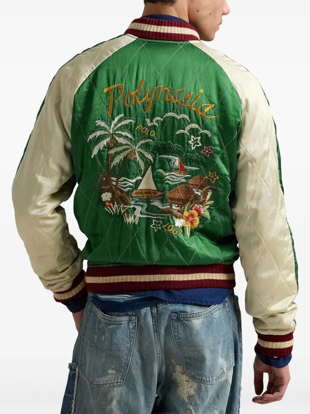 Polo Ralph Lauren Bomberjack Groen