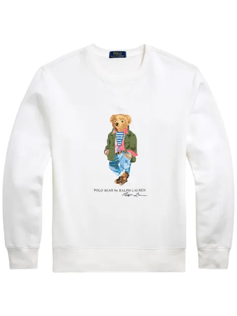 Polo Ralph Lauren sudadera con motivo Bear