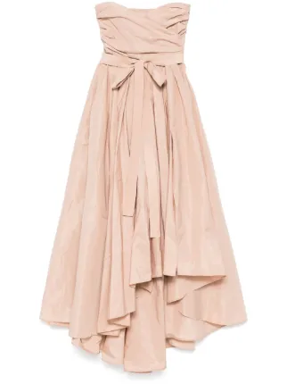 pinko pleated maxi dress PINKO 'Zigolo' Dress 38 Green