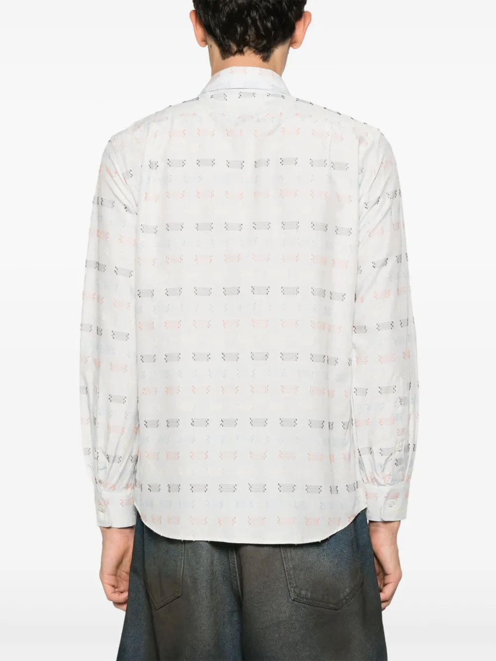 Vivienne Westwood Krall overhemd Wit