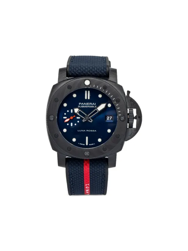 Panerai pre-owned Submersible Luna Rossa 44mm Blue FARFETCH PH