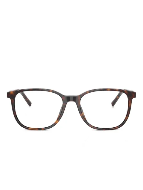 Dolce & Gabbana Eyewear rectangle-frame tortoiseshell-frame glasses 