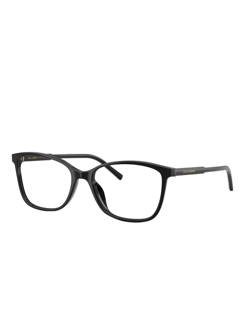 Dolce & Gabbana Eyewear Bril met vierkant montuur Zwart
