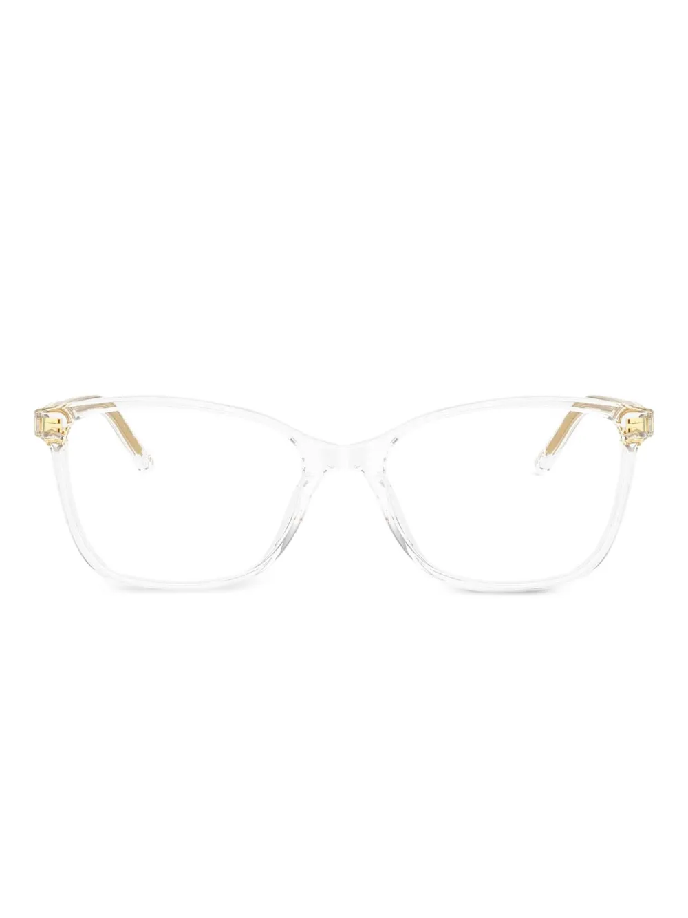 Dolce & Gabbana Eyewear Bril met rechthoekig montuur Wit