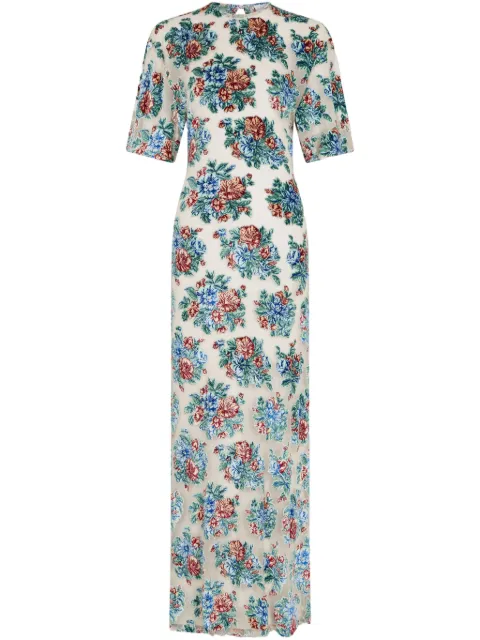 Rabanne floral dress