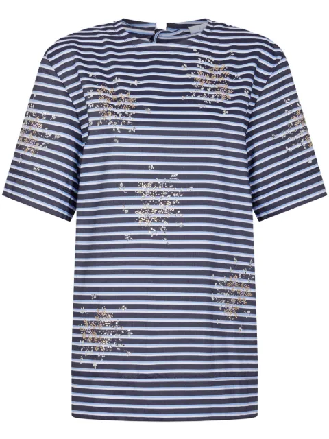 Rabanne striped T-shirt