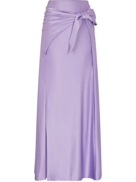 Rabanne jersey maxi skirt