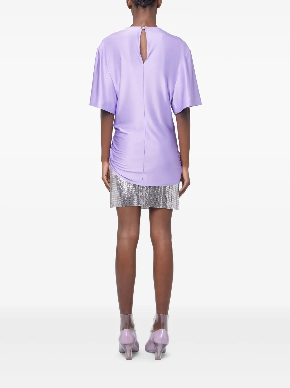 Rabanne Jersey T-shirt Paars