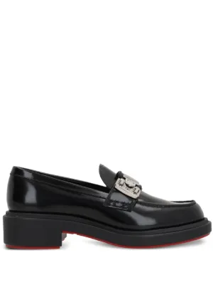 新作*ChristianLouboutin*アーバンモックロックレザーローファー Christian Louboutin ウィメンズ ローファー通販 - FARFETCH