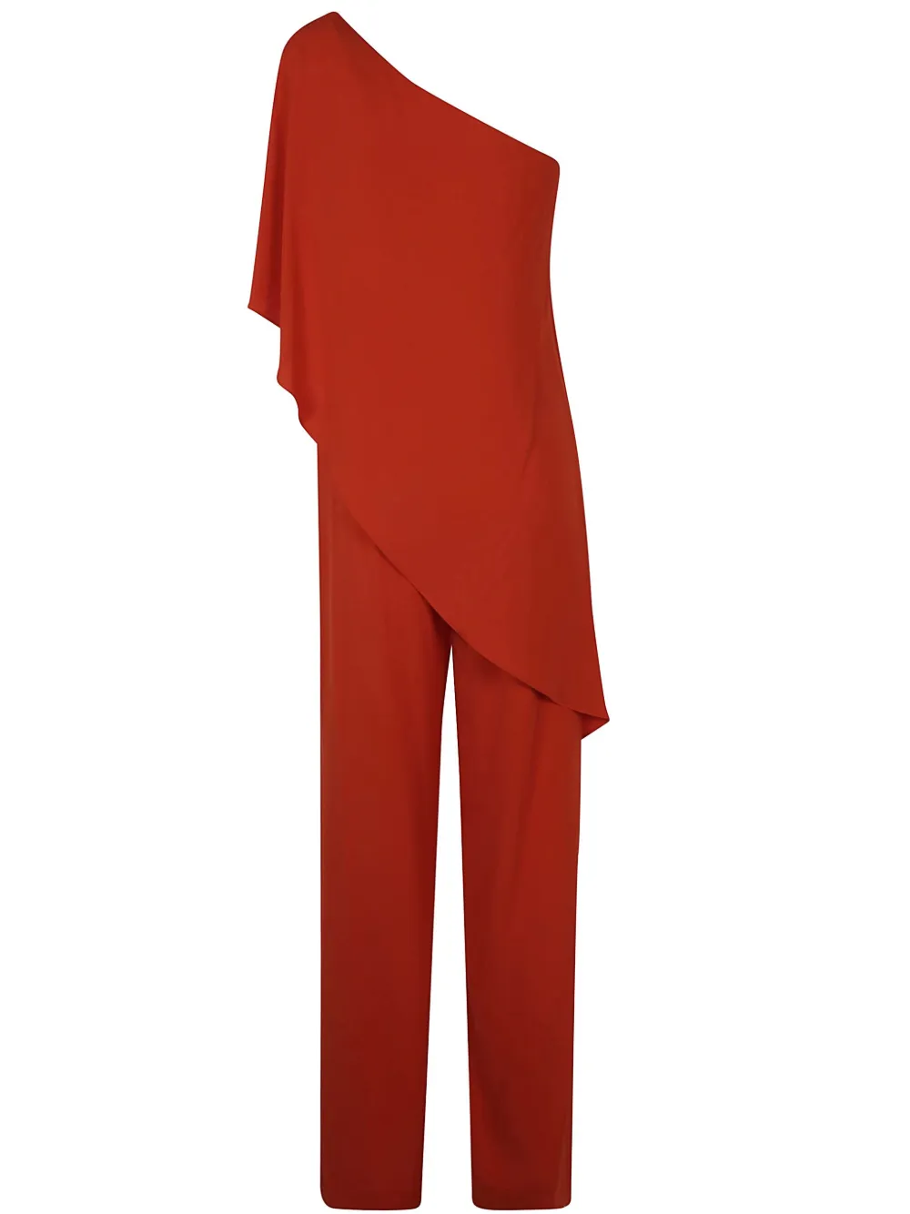 Lauren Ralph Lauren draped cape jumpsuit - Oranje