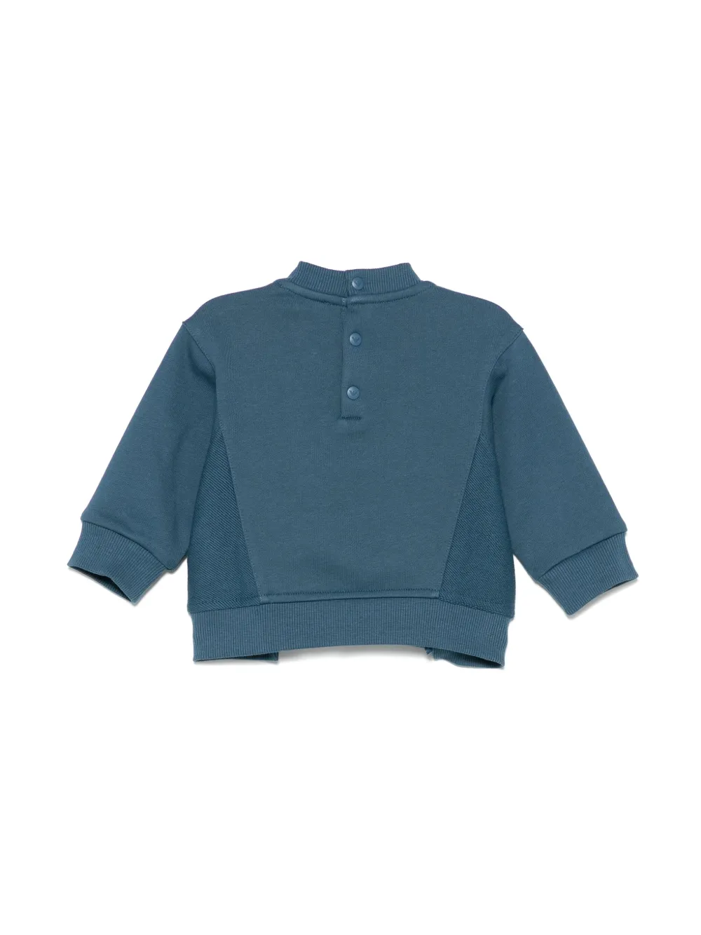 Emporio Armani Kids Sweater met applicatie Blauw