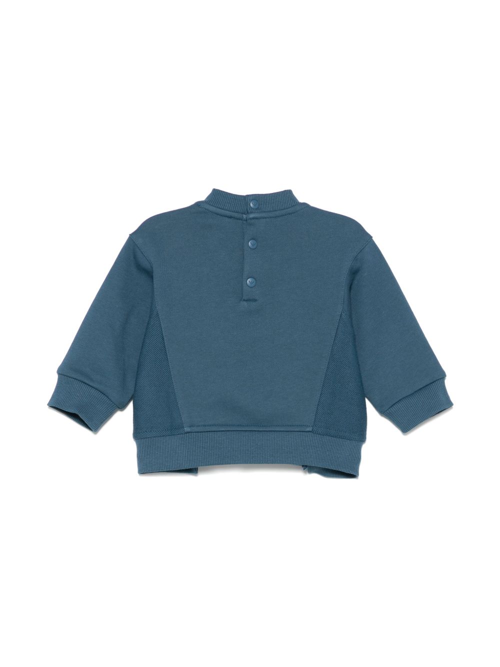 Emporio Armani Kids Sweater met applicatie - Blauw