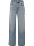 Haikure logo-patch jeans - Blue