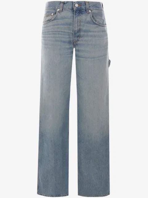 Haikure logo-patch jeans