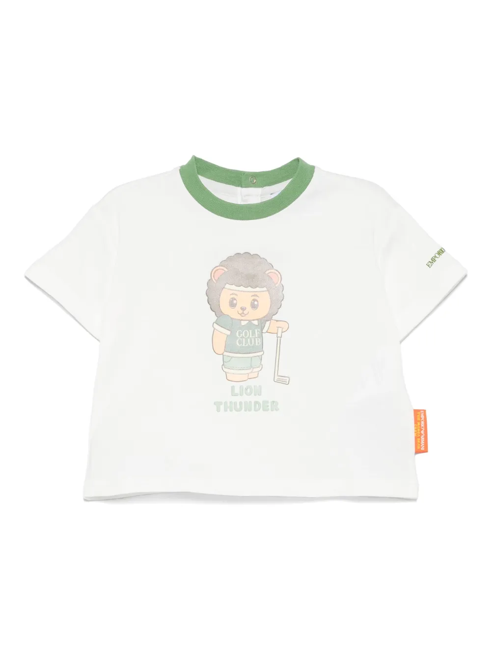 Emporio Ar i Kids T-shirt met print Wit