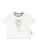 Emporio Armani Kids cartoon-print T-shirt - White