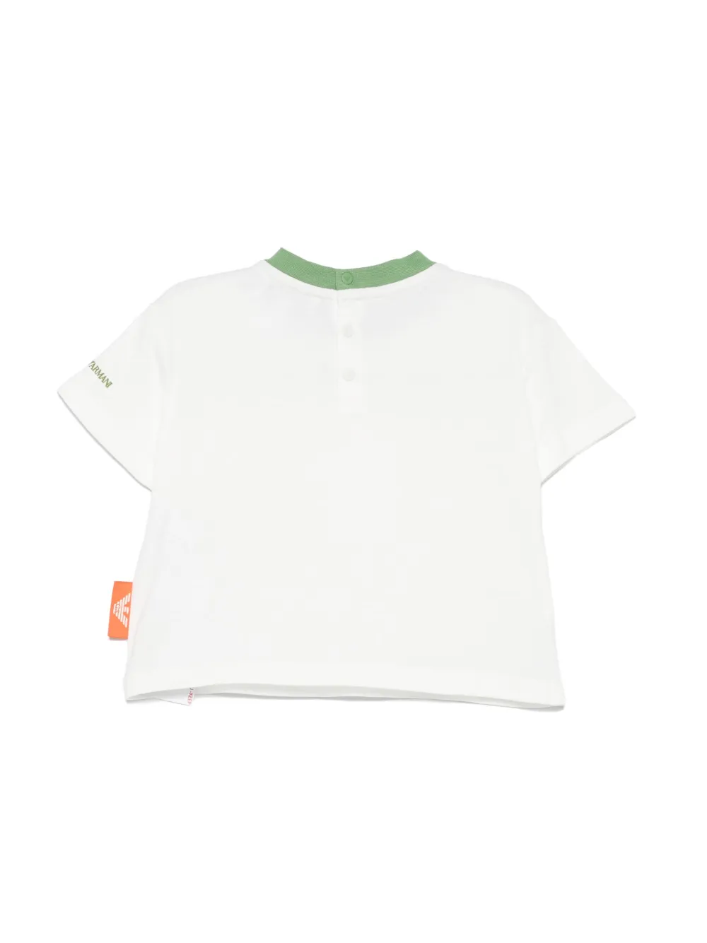 Emporio Armani Kids T-shirt met print Wit