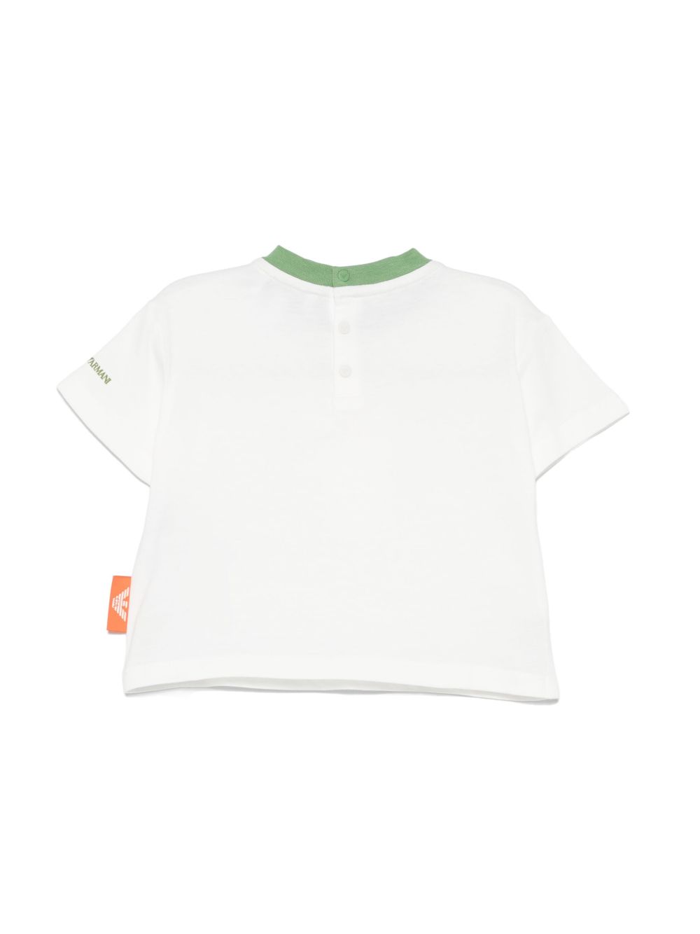 Emporio Armani Kids T-shirt met print - Wit