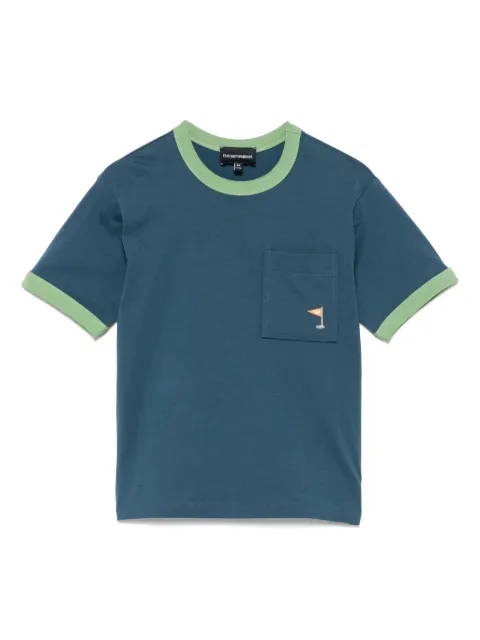 Emporio Armani Kids organic cotton T-shirt  