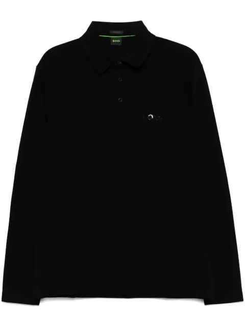 BOSS Poloshirt mit Logo-Print