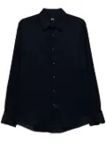 BOSS long-sleeved shirt - Blue