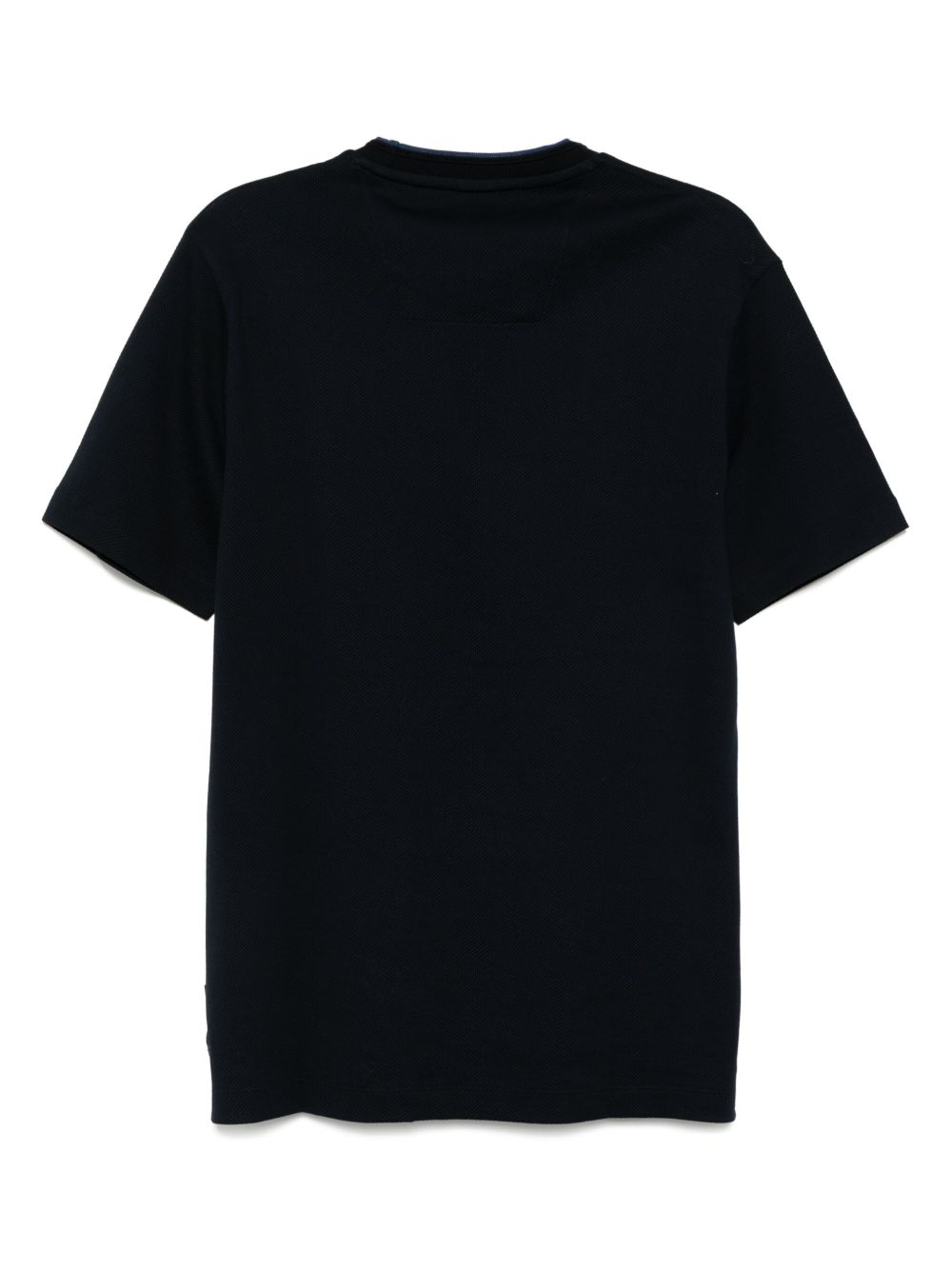 BOSS Mercerised t-shirt - Blauw