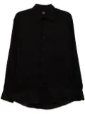 BOSS long-sleeved shirt - Black