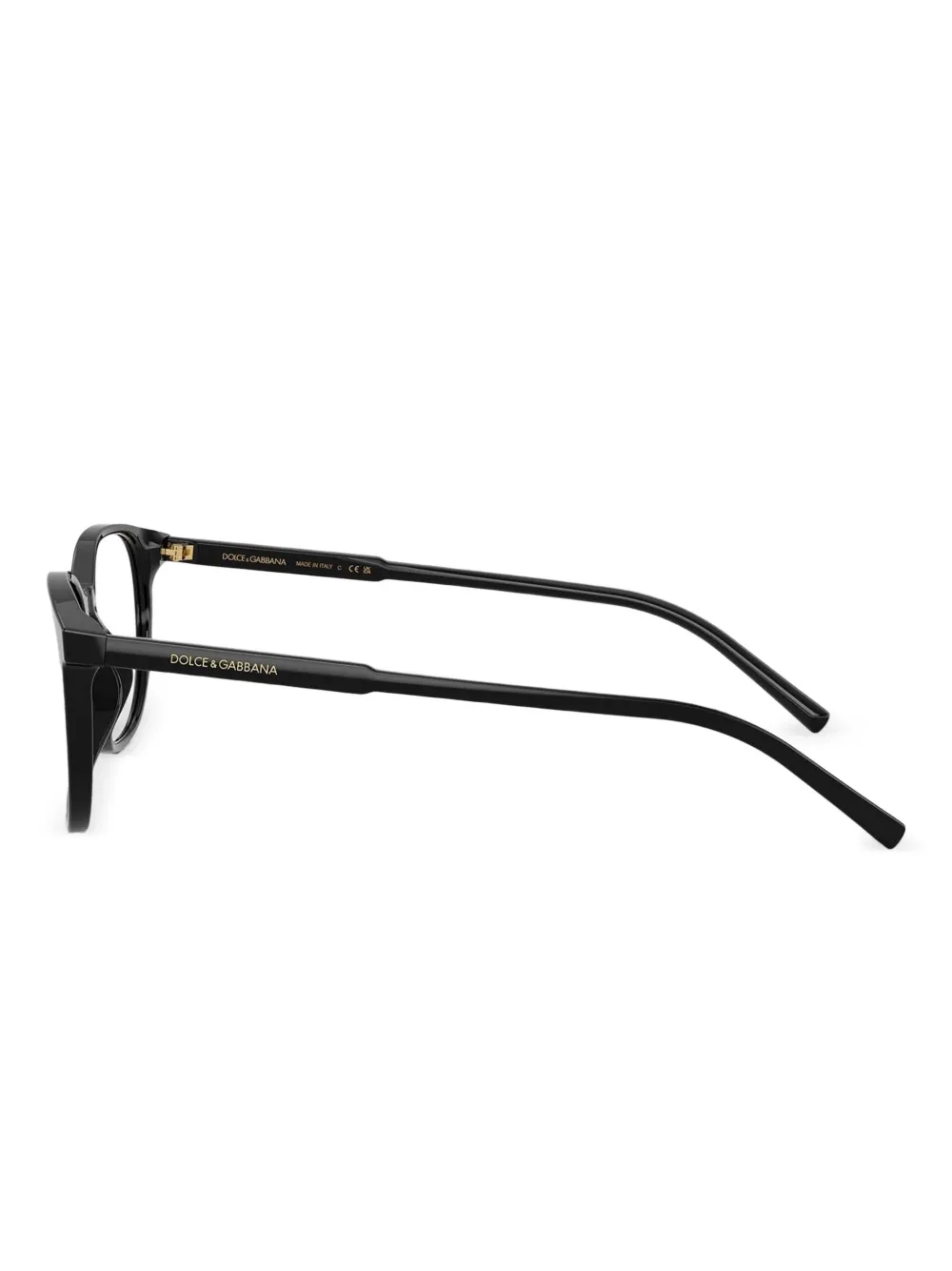 Dolce & Gabbana Eyewear Bril met vierkant montuur Zwart