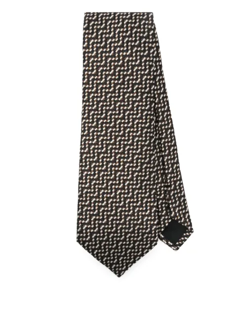 TOM FORD Krawatte mit Jacquardmuster