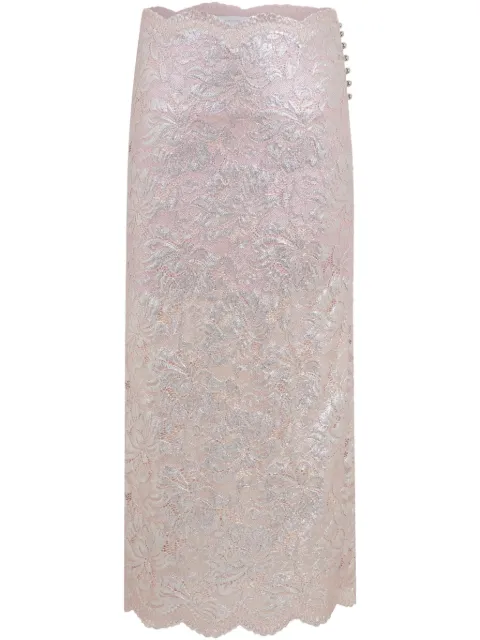 Rabanne lace maxi skirt