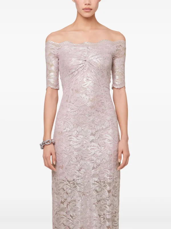 Rabanne Off-shoulder Dress - Pink Rabanne Off-shoulder Dress - Pink