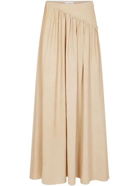 Rabanne twill maxi skirt