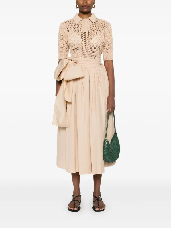 Fabiana Filippi プリーツ スカート | ニュートラル | FARFETCH JP