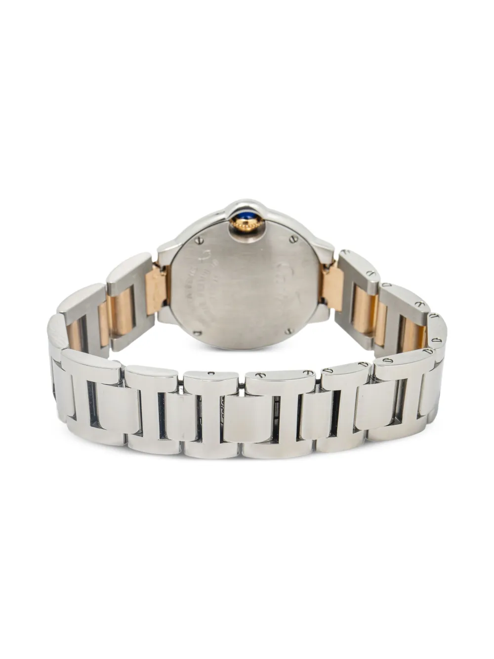 Pre-owned Cartier  Ballon Bleu 28mm In Neutrals