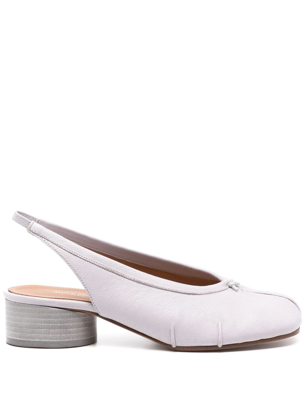 Maison Margiela Tabi slingback pumps Paars