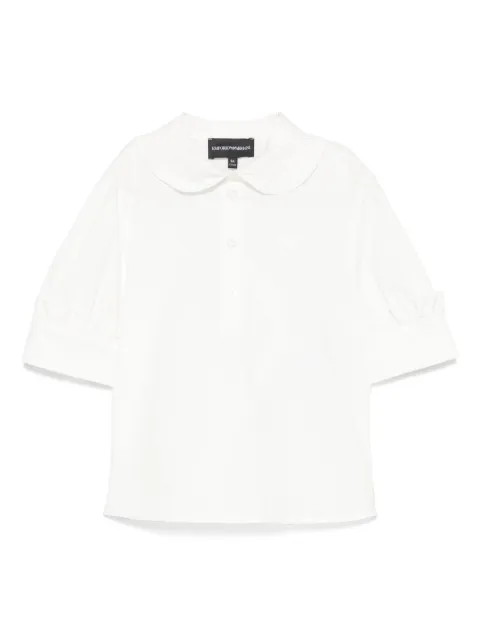 Emporio Armani Kids poplin shirt