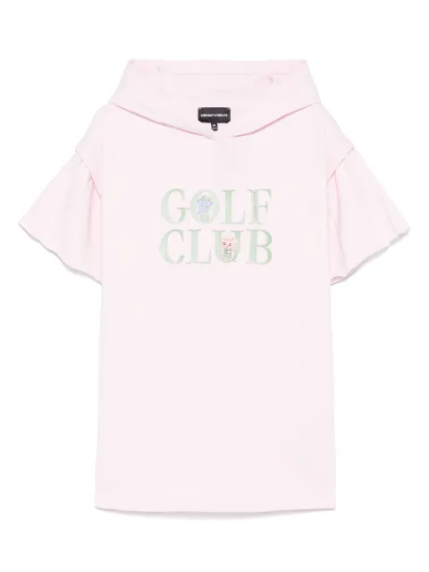 Emporio Armani Kids applique-detail dress