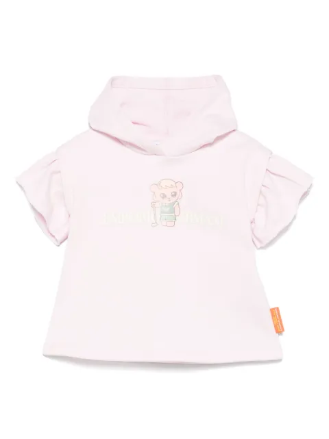 Emporio Armani Kids logo-appliqué dress