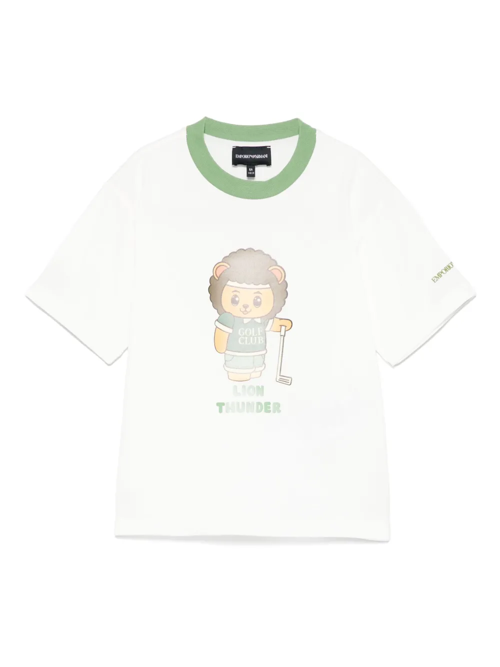 Emporio Armani Kids patch-detail T-shirt | White | Image 1
